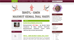 Desktop Screenshot of ibnuleminvakfi.org