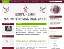 Tablet Screenshot of ibnuleminvakfi.org